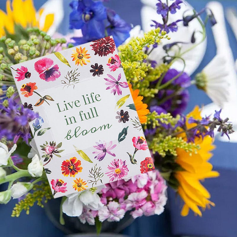 Live Life in Full Bloom Seed Packet - Image 2